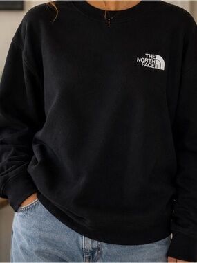 The North Face Worn Black Crewneck